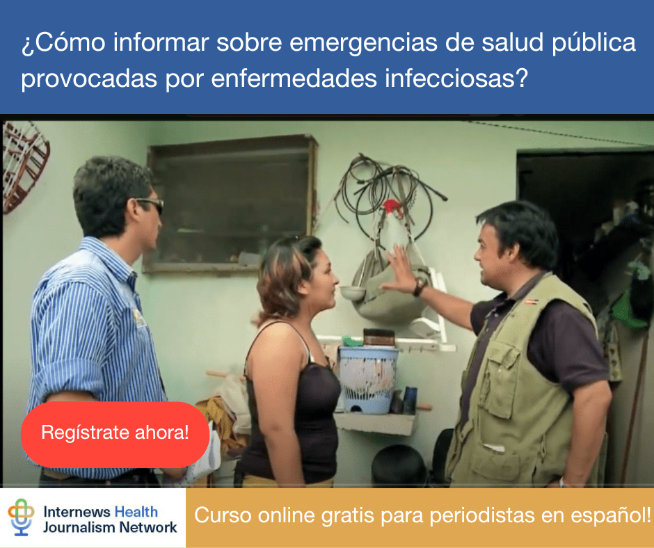 Image of a public health expert explaining to a woman how to protect herself from mosquitoes carrying diseases
