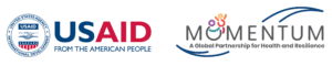 Momentum and USAID logo